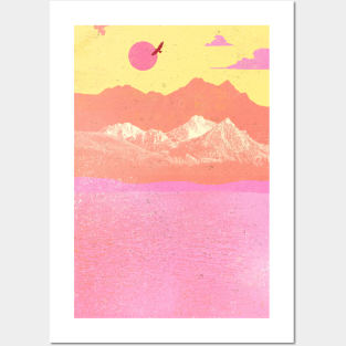 MOUNTAIN LAKE Posters and Art